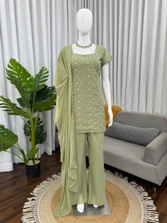 Sage Green Kareena 90s Iconic Suit Set