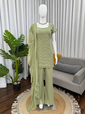 Sage Green Kareena 90s Iconic Suit Set